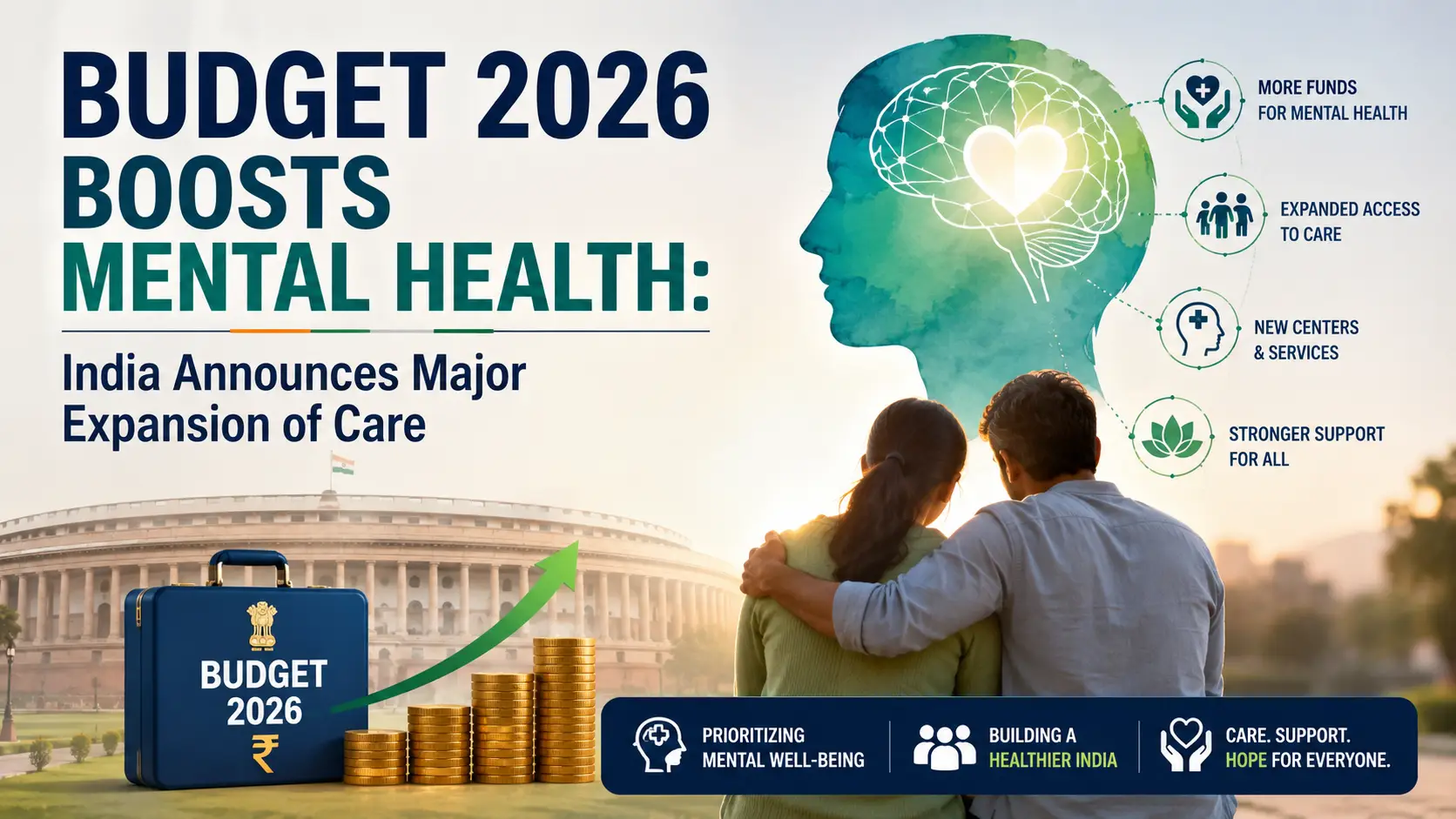 Budget 2026 Boosts Mental Health: India Announces Major Expansion of Care